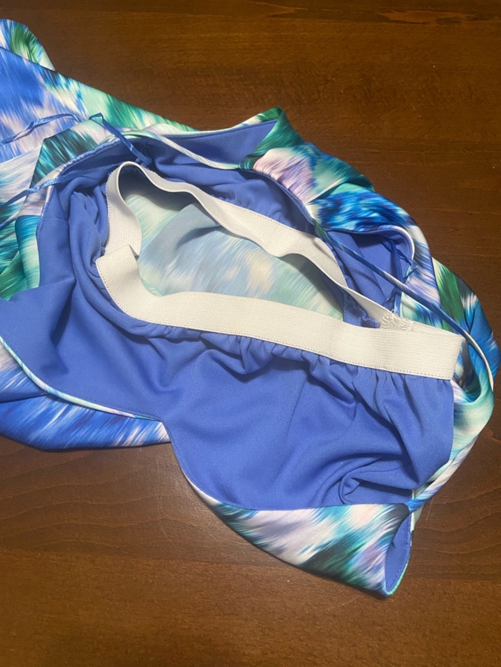 Sale! Nicole Miller Watercolor Floral Print Racerback Maxi Dress, size S. - Picture 11 of 15